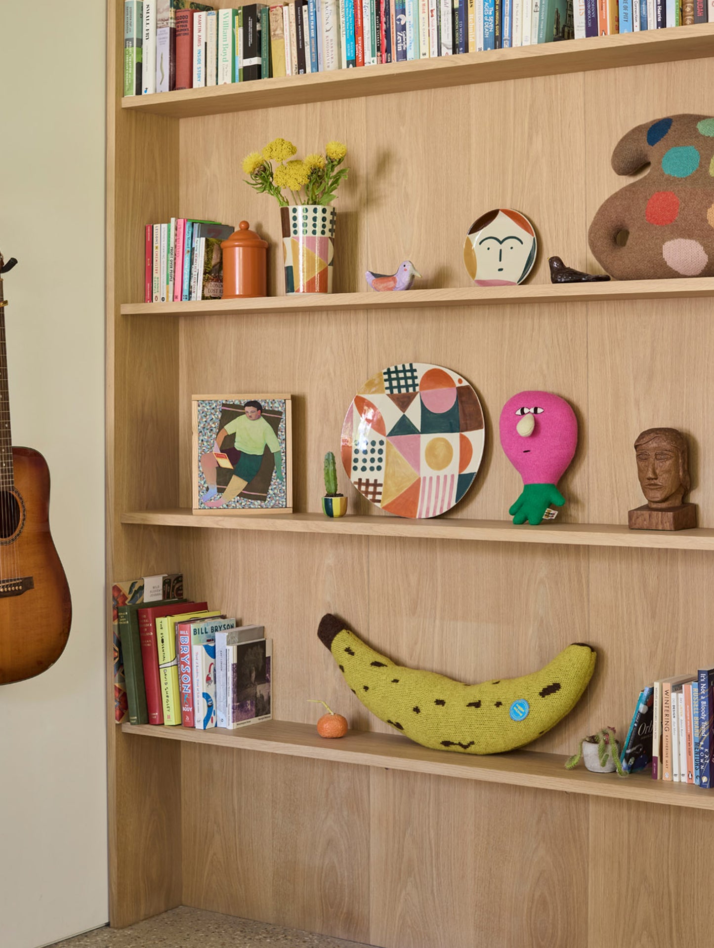 Banana Shaped Cushion by Donna Wilson