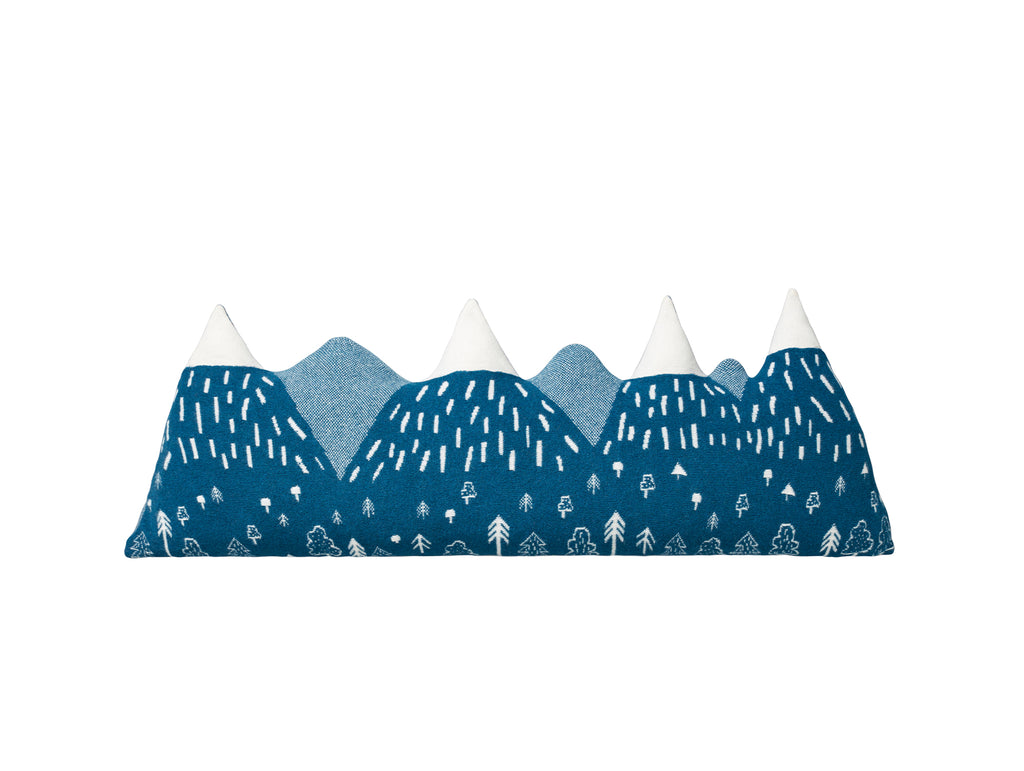 Mountain Peak Bolster Cushion by Donna Wilson