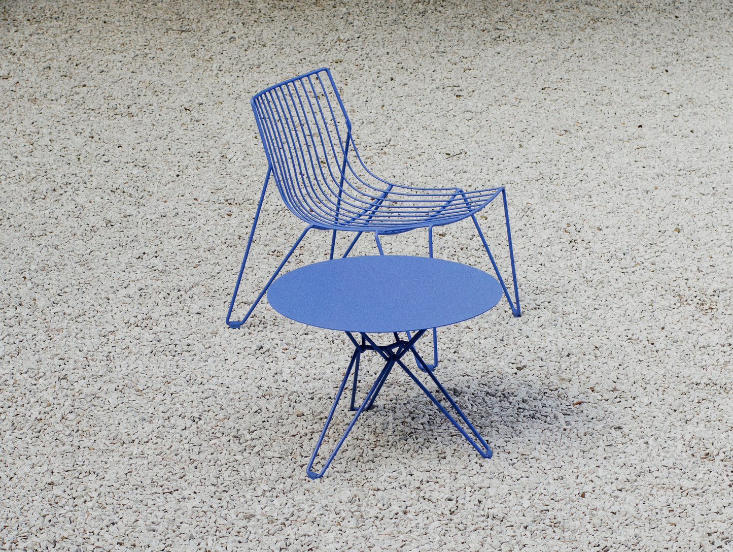 Tio Easy Chair by Massproductions - Overseas Blue
