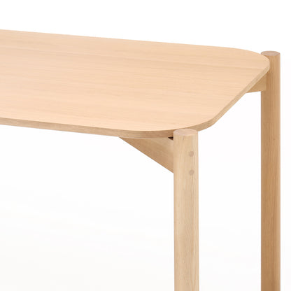 Castor Table by Karimoku New Standard - Lacquered Oak