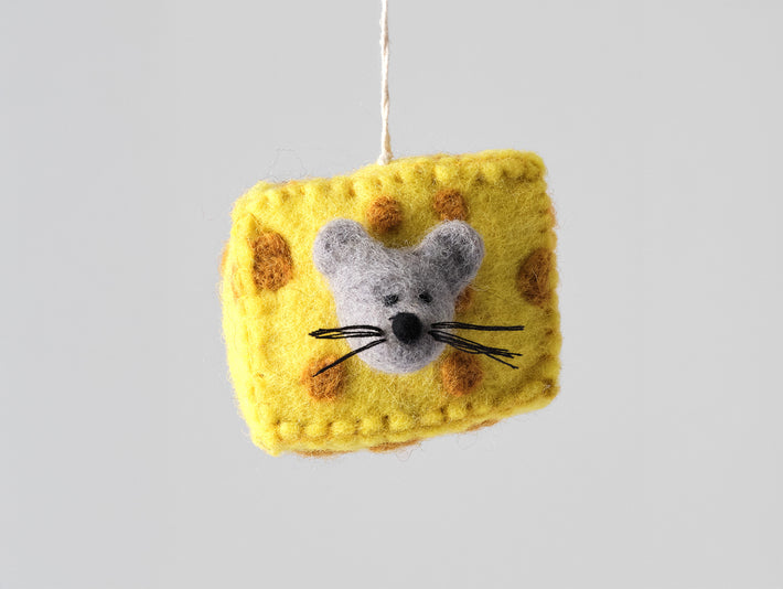 Mouse Felt Hanging Decoration