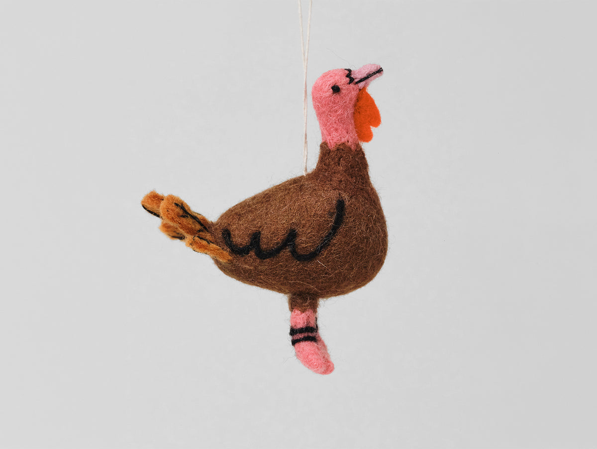 Turkey Felt Hanging Decoration