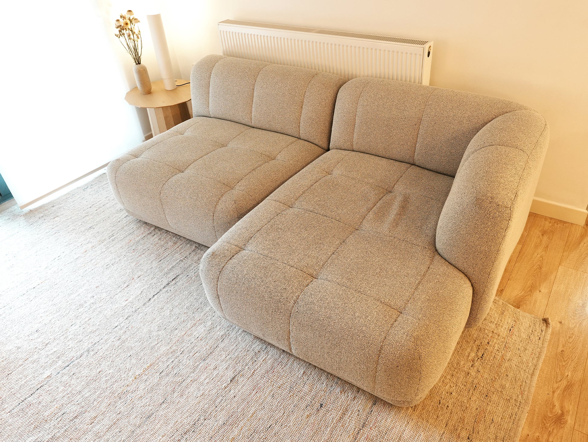 HAY Quilton Sofa / Modules 401 + 502 / Olavi 02 / Ex Display by HAY