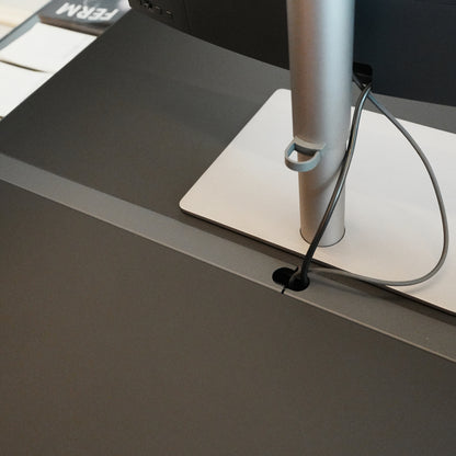 HAY New Order Workspace Table (200 x 100 cm) with Cable Management / Ex-Display