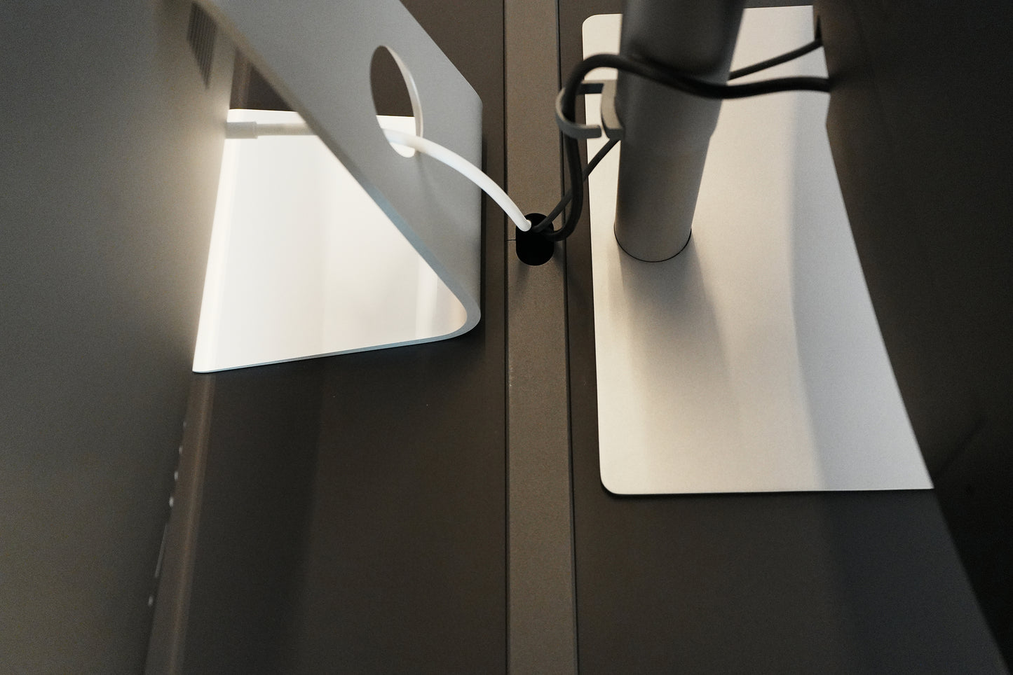 HAY New Order Workspace Table (200 x 100 cm) with Cable Management / Ex-Display