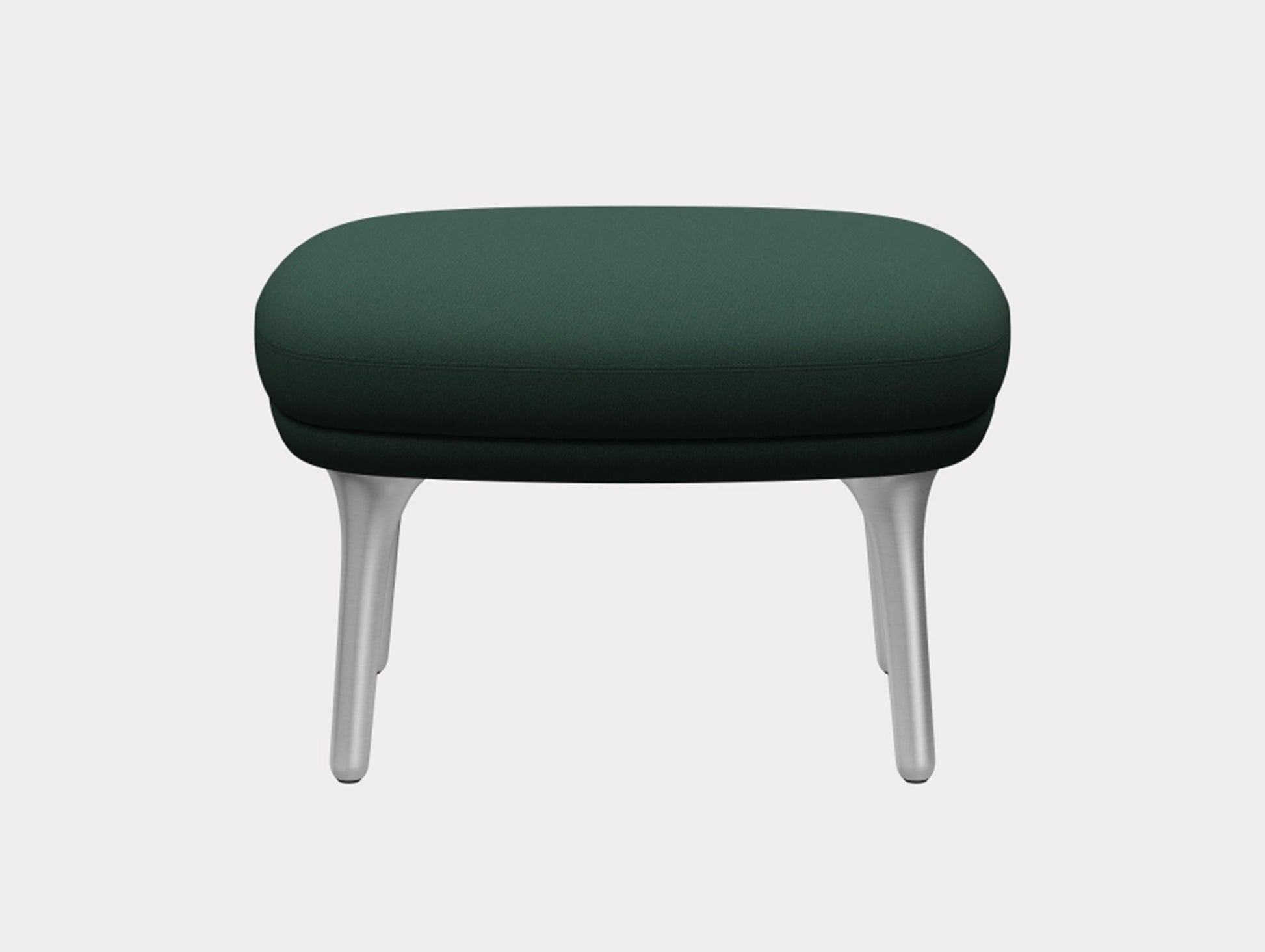 Fri Ottoman by Fritz Hansen - JH14 / Outside: Christianshavn 1160 / Seat: Christianshavn 1160