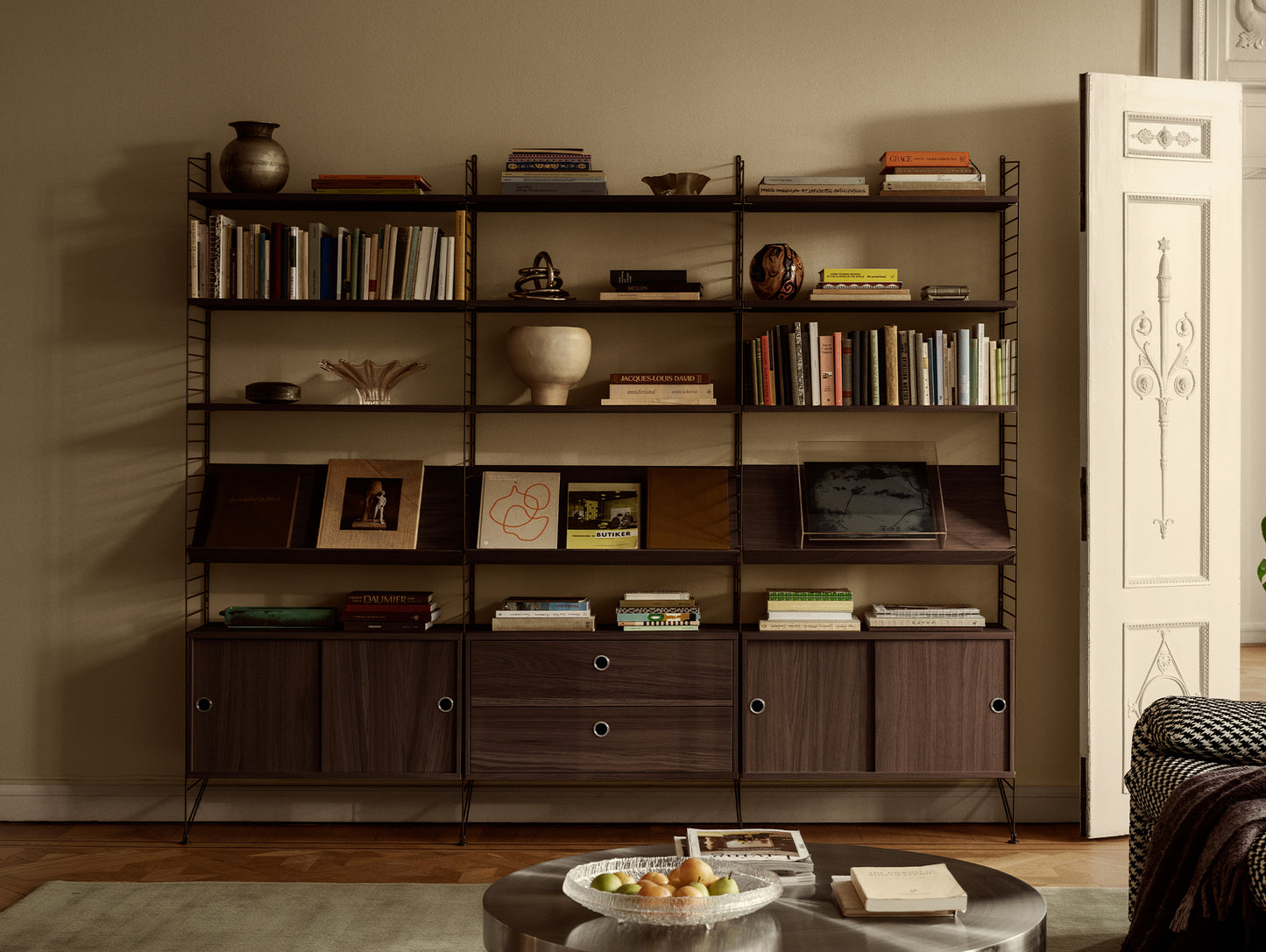 String System Shelves - DarkOak