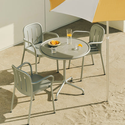 Deville Armchair by HAY - Silver Grey