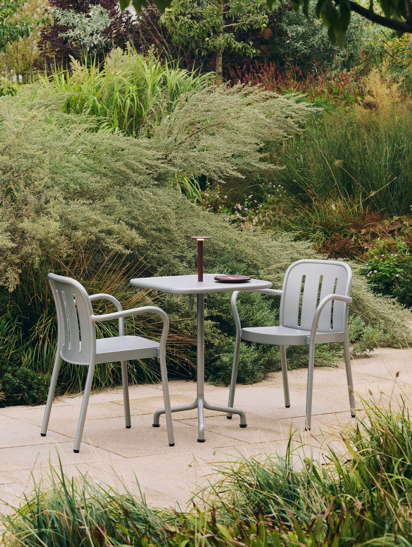 Deville Armchair by HAY - Silver Grey