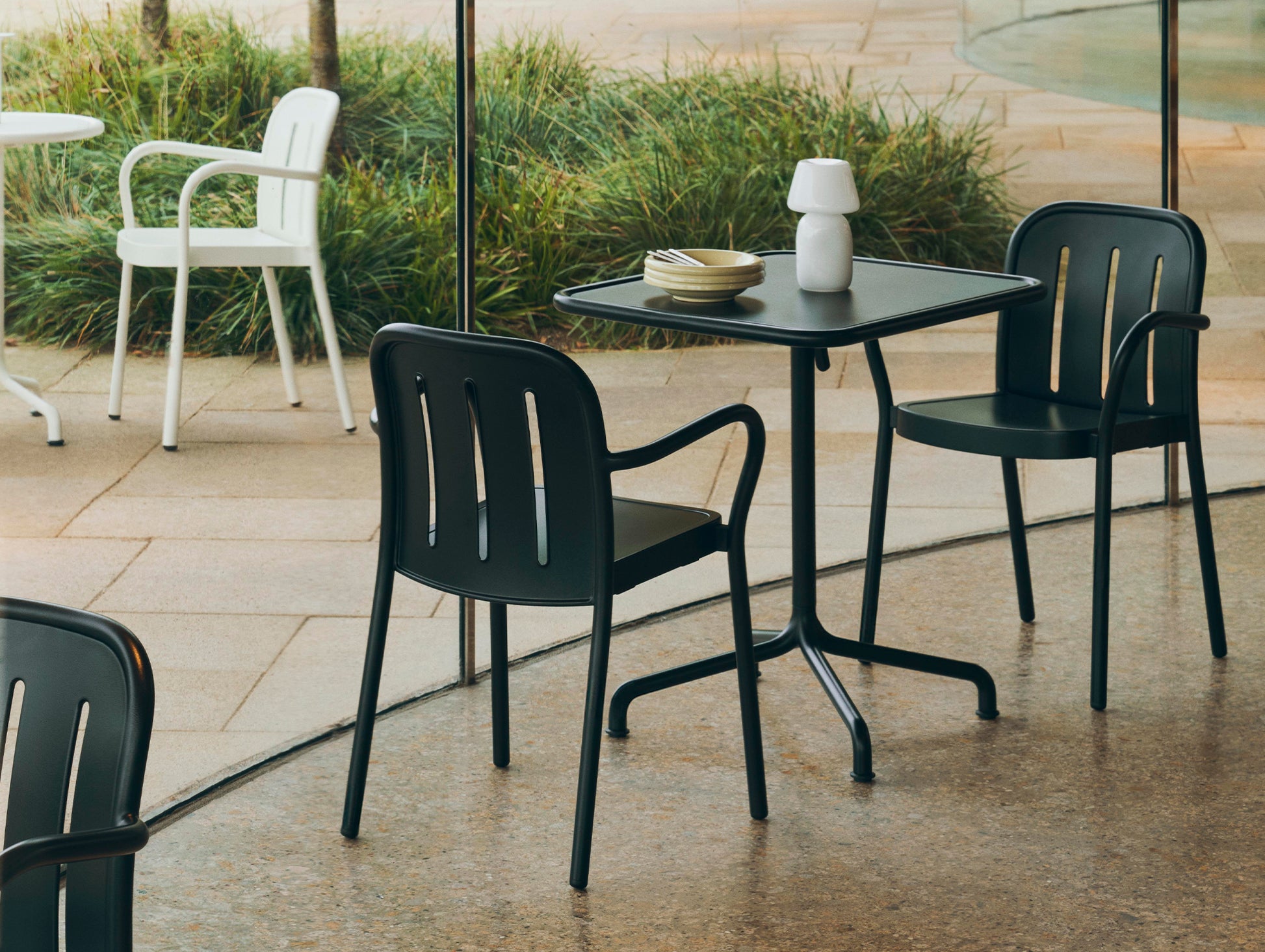 Deville Armchair by HAY - Anthracite