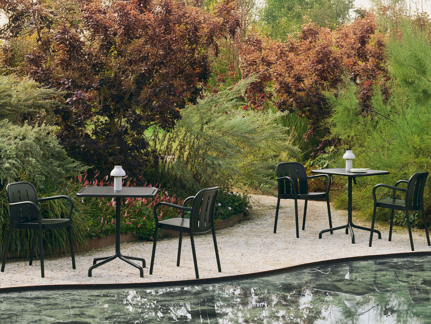 Deville Armchair by HAY - Anthracite