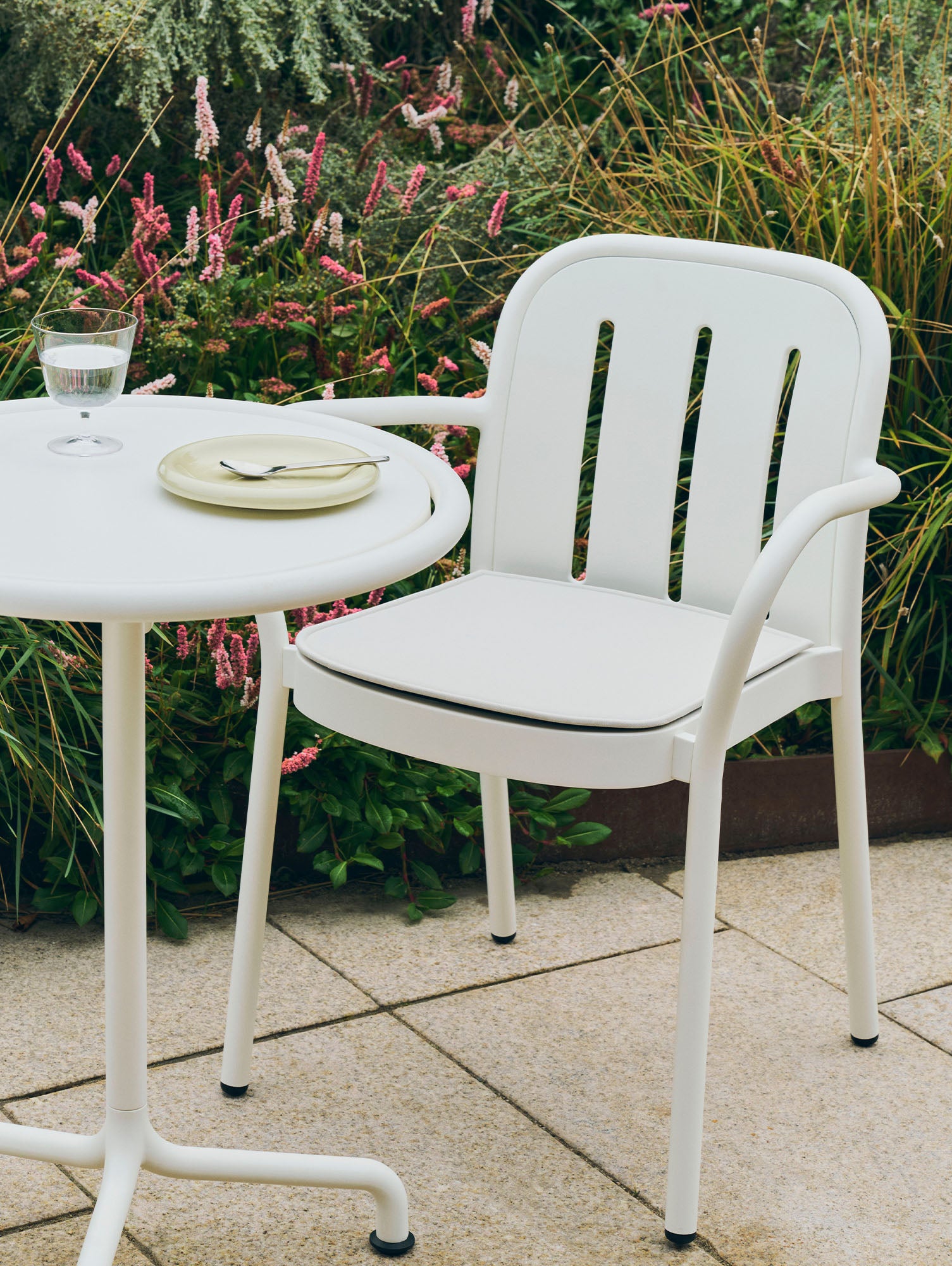 Deville Armchair Seat Pad by HAY - Cream White