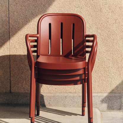 Deville Armchair by HAY - Iron Red