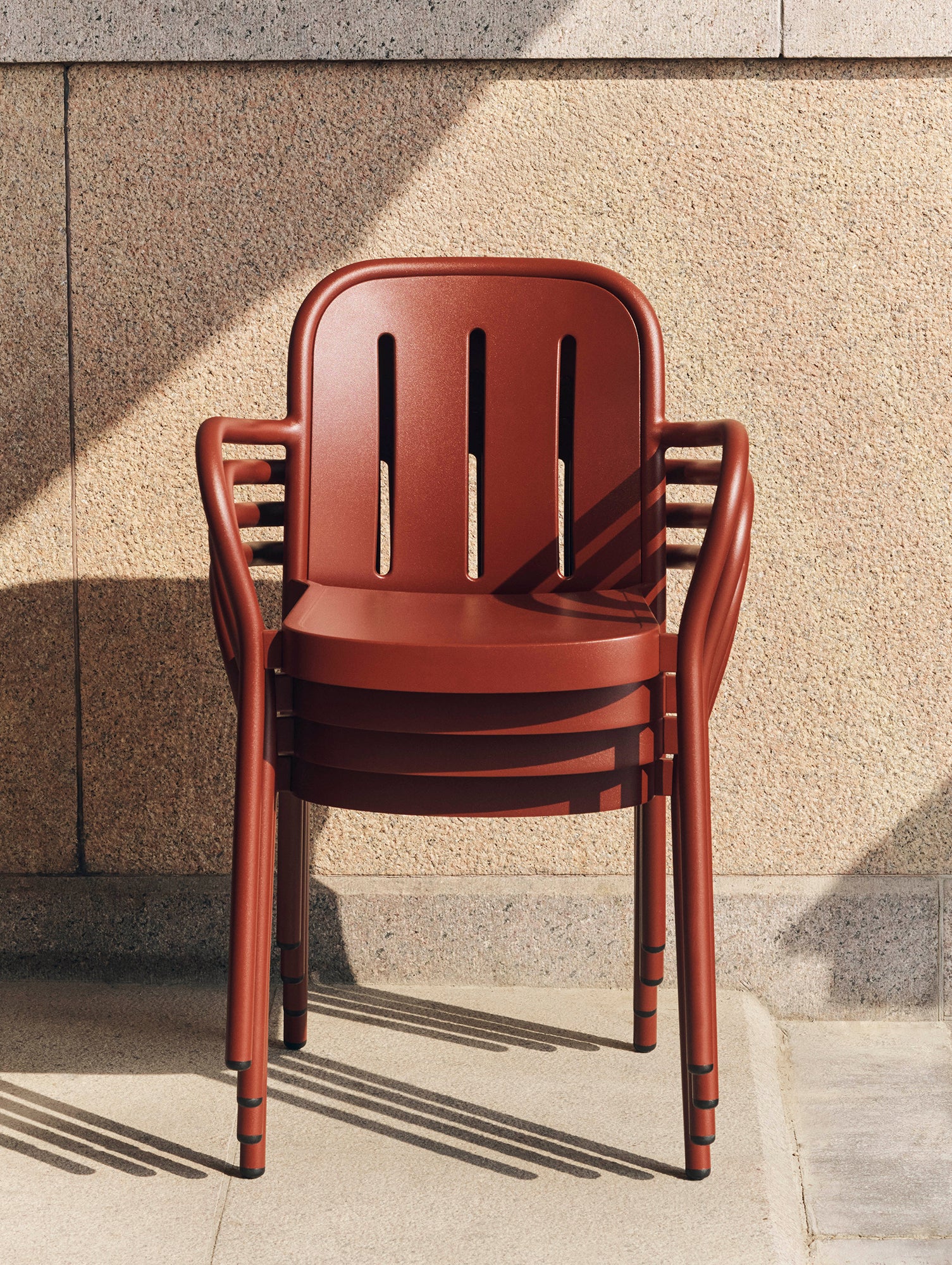 Deville Armchair by HAY - Iron Red