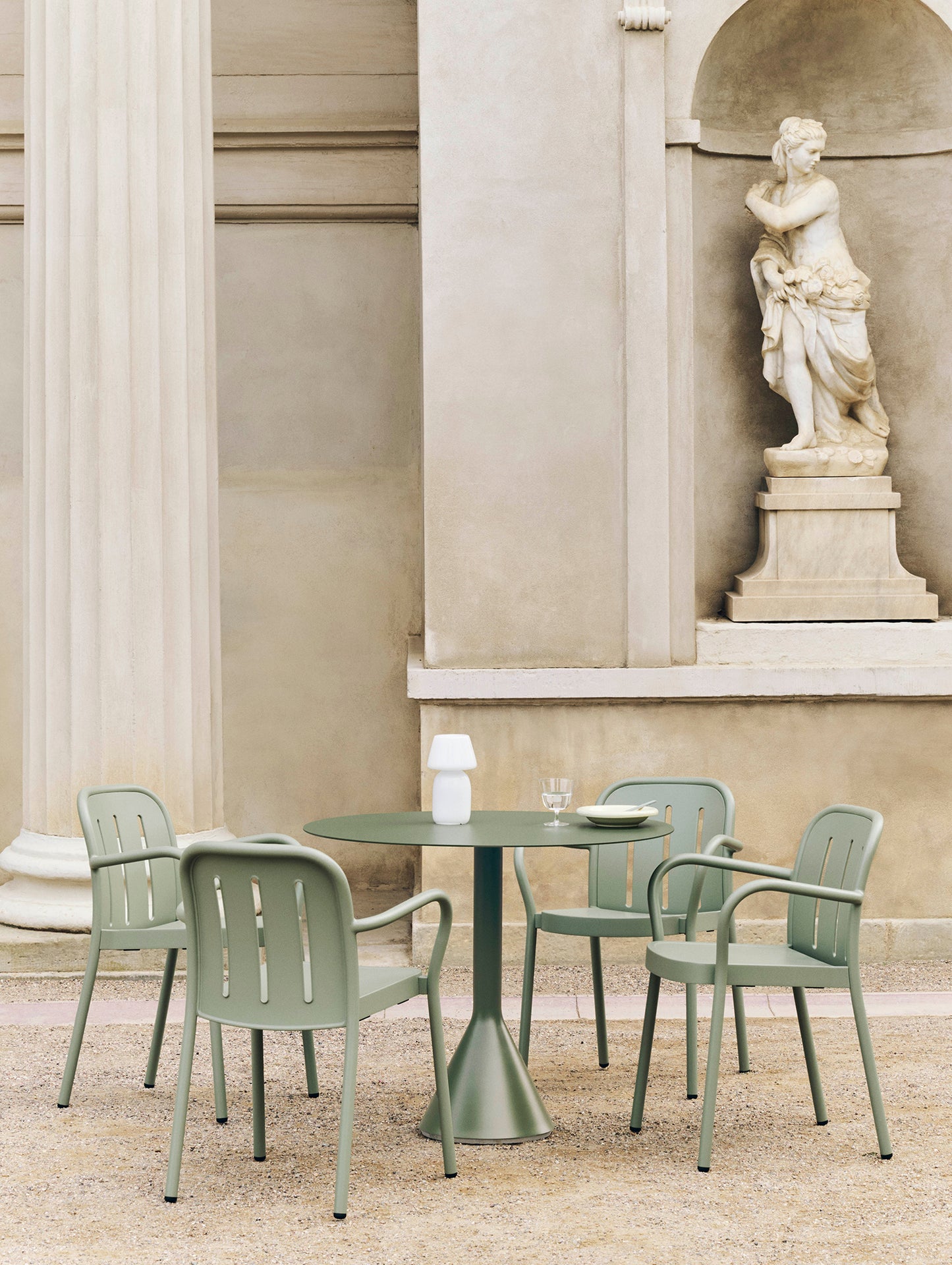 Deville Armchair by HAY - Thyme Green