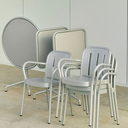 Deville Armchair by HAY - Silver Grey