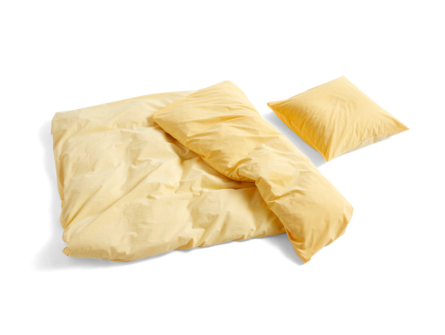 Duo Bed Linen by HAY - Duvet Cover / Golden Yellow