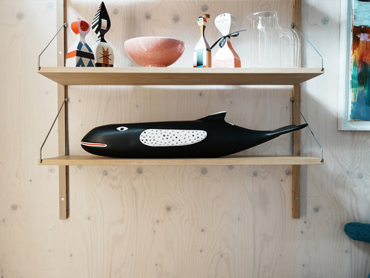 Vitra Eames House Whale on Frama Libray Shelving  - Really Well Made Showroom 2024