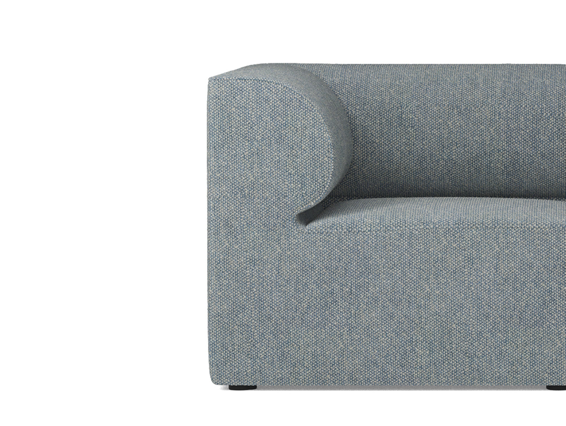 Eave 2-Seater Modular Sofa 96 by Audo Copenhagen - Configuration 1 / Safire 012