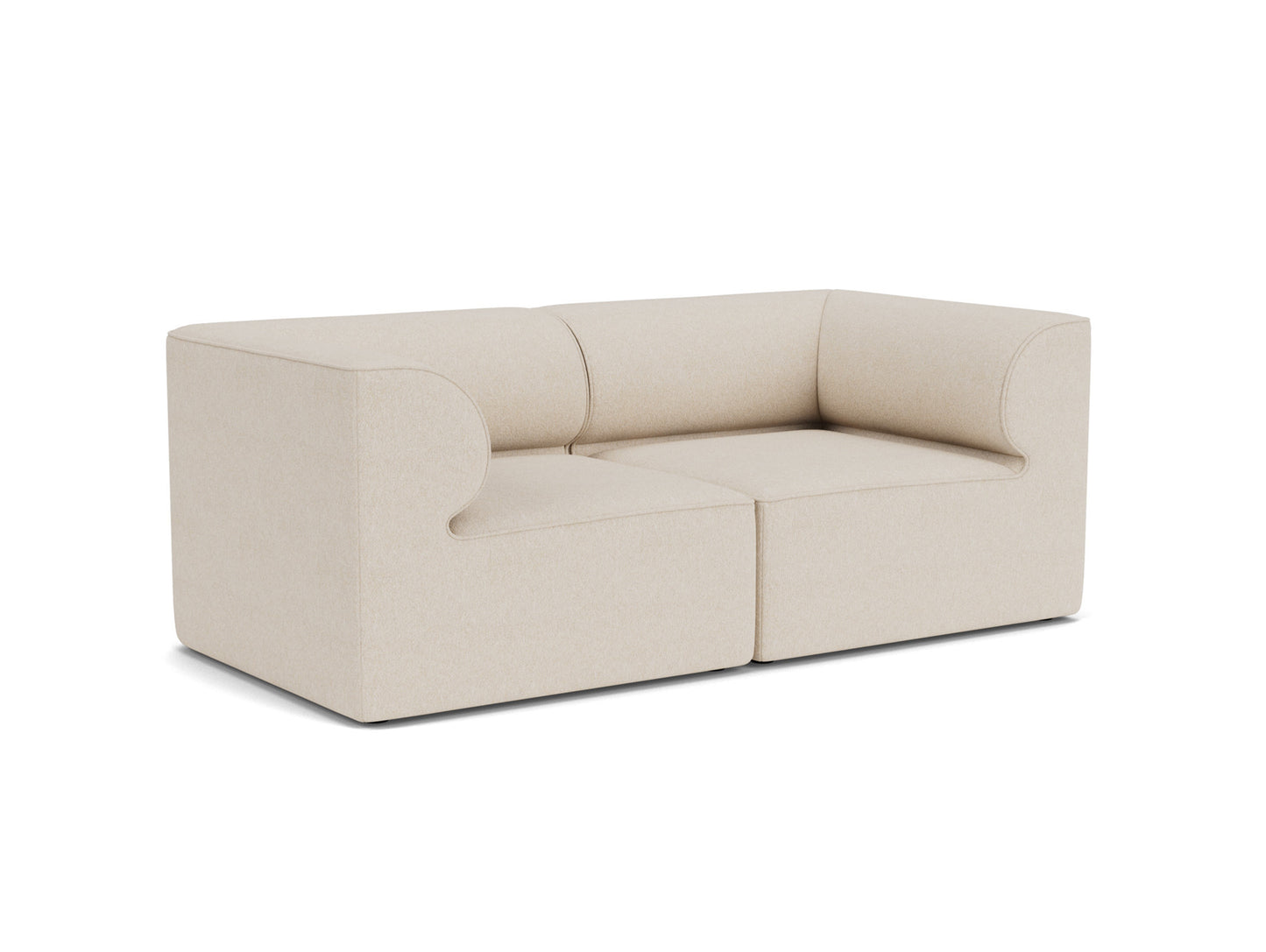 Eave 2-Seater Modular Sofa 96 by Audo Copenhagen - Configuration 1 / Moss 018