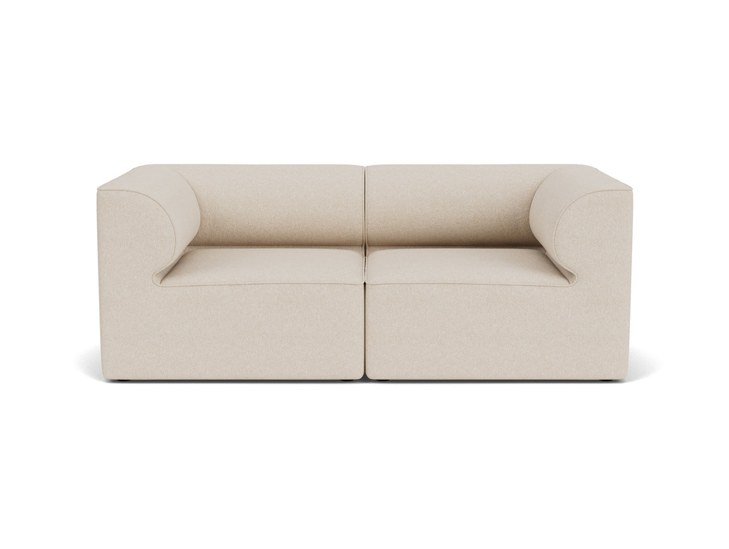 Eave 2-Seater Modular Sofa 96 by Audo Copenhagen - Configuration 1 / Moss 018