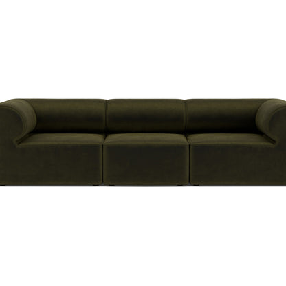 Eave 3-Seater Modular Sofa 96 by Audo Copenhagen - Configuration 2 /  Champion 035