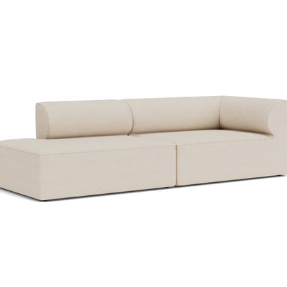 Eave 2-Seater Modular Sofa 96 by Audo Copenhagen - Configuration 4 / Moss 018