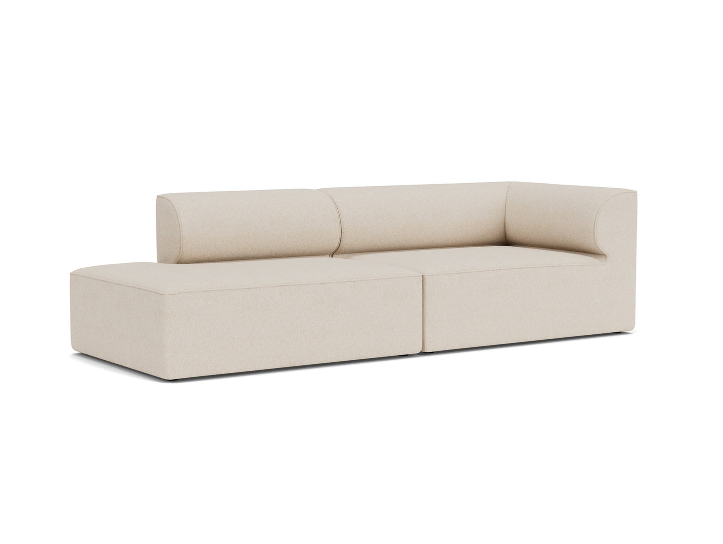 Eave 2-Seater Modular Sofa 96 by Audo Copenhagen - Configuration 4 / Moss 018