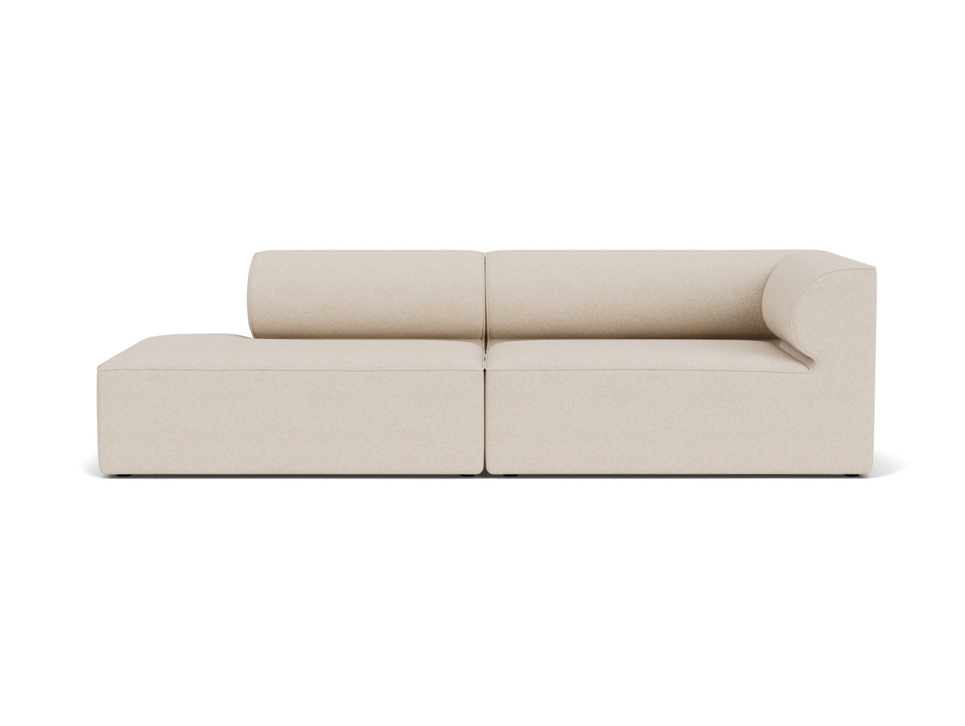Eave 2-Seater Modular Sofa 96 by Audo Copenhagen - Configuration 4 / Moss 018