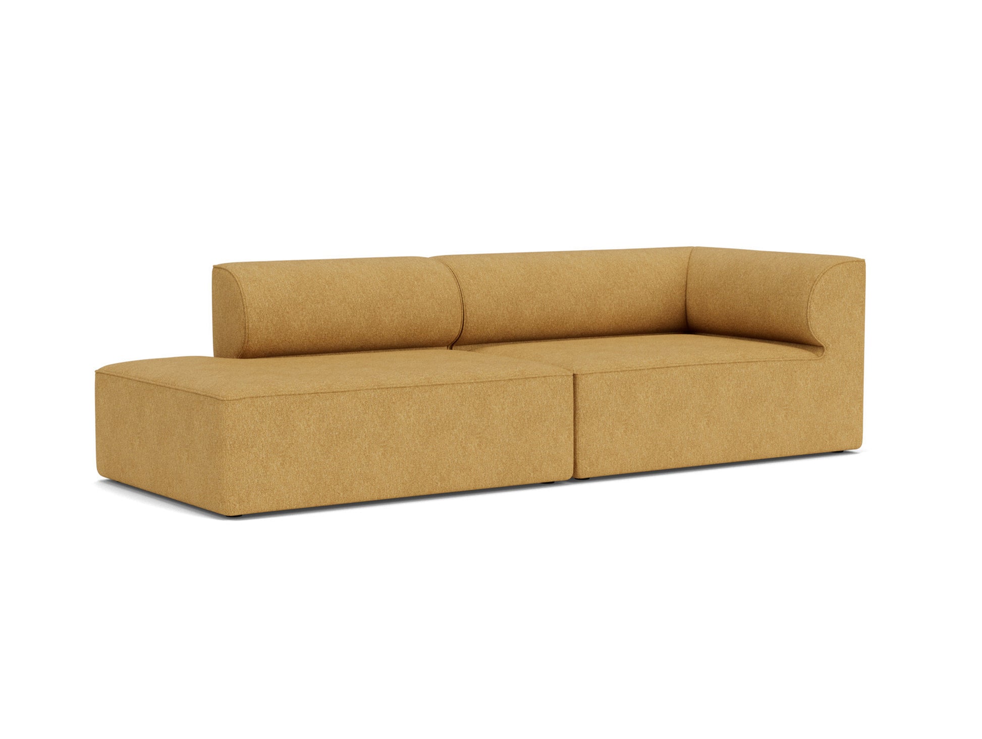 Eave 2-Seater Modular Sofa 96 by Audo Copenhagen - Configuration 4 / Moss 022