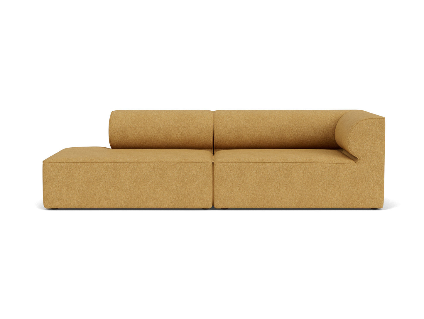 Eave 2-Seater Modular Sofa 96 by Audo Copenhagen - Configuration 4 / Moss 022