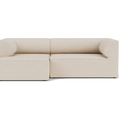 Eave 2-Seater Modular Sofa 96 by Audo Copenhagen - Configuration 6 / Moss 018