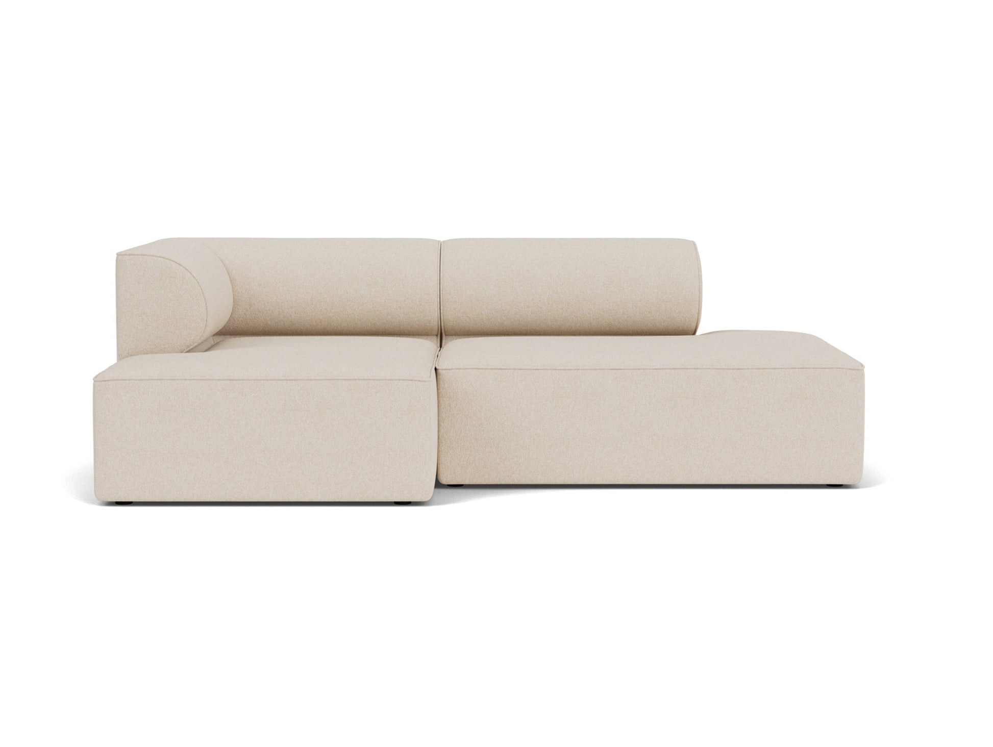 Eave 2-Seater Modular Sofa 96 by Audo Copenhagen - Configuration 7 / Moss 018