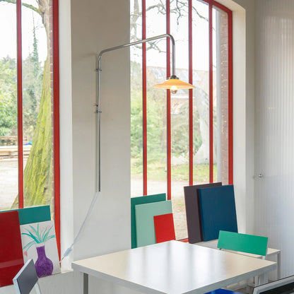Hanging Lamp No.5 by Valerie Objects - Chromed Steel
