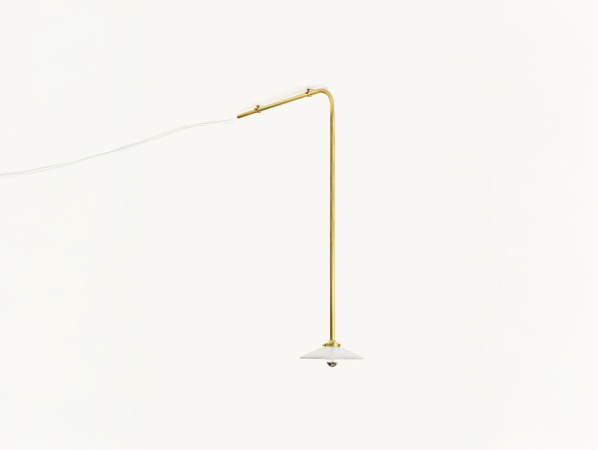 Ceiling Lamp No.2 by Valerie Objects - Unlacquered Brass