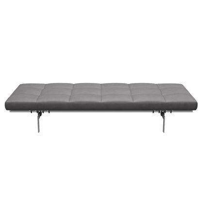 PK80 Daybed by Fritz Hansen - Embrace Concrete Grey Leather