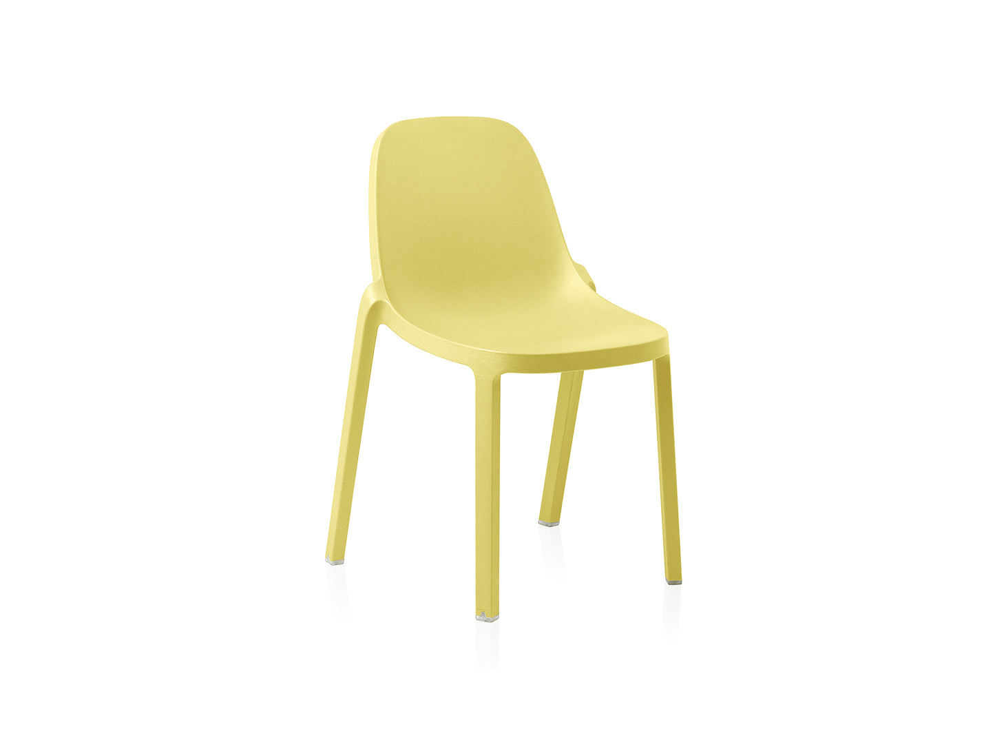 Emeco  Broom Stacking Chair - Butter Yellow