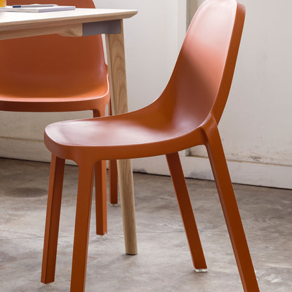 Emeco  Broom Stacking Chair by Emeco - Terracotta Orange