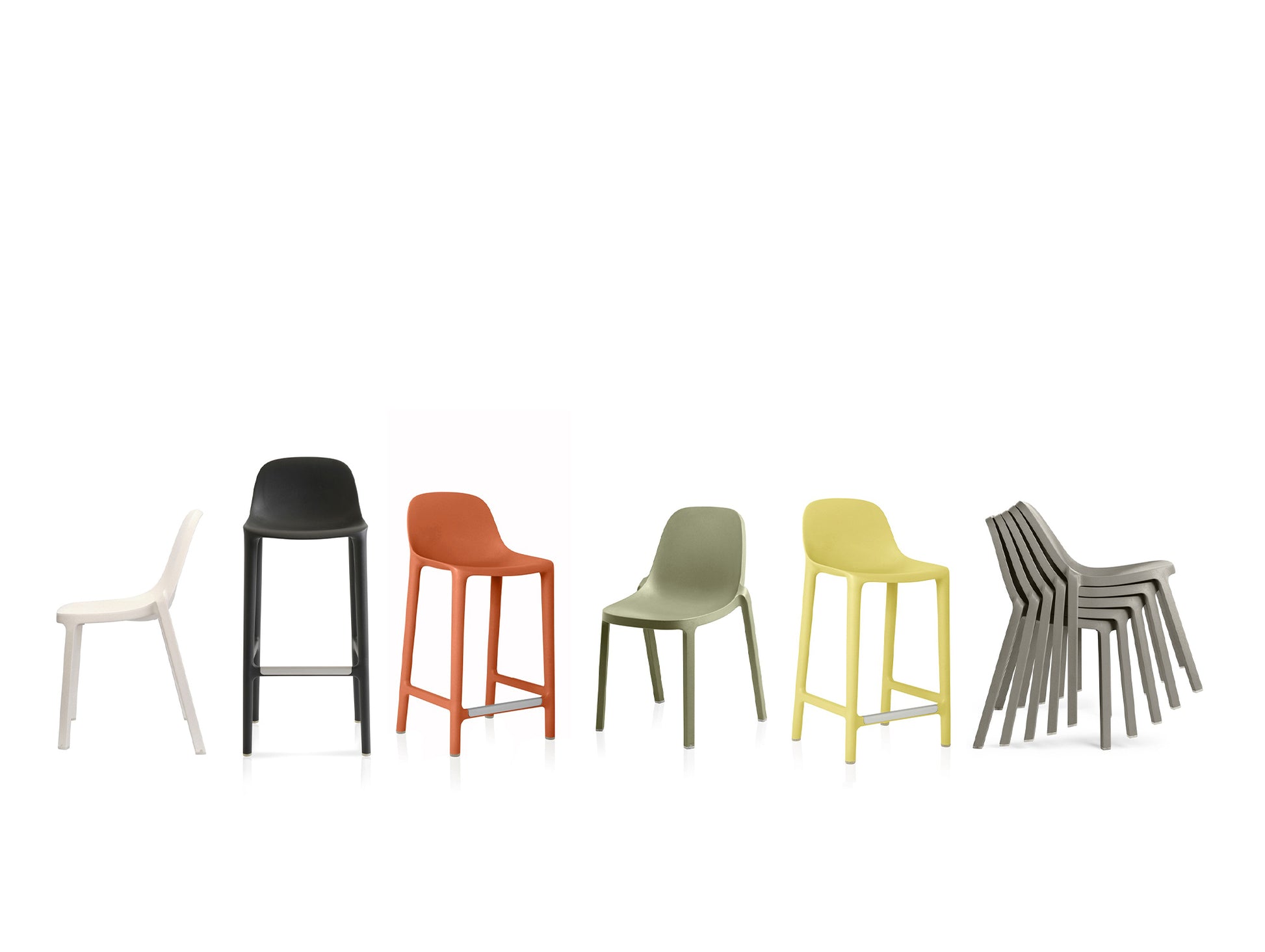 Broom Stacking Chair by Emeco