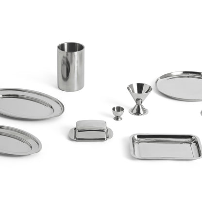Essential Steel Butter Box by HAY