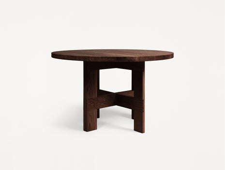 Farmhouse Table by Frama - D120 cm / Dark Oiled Oak