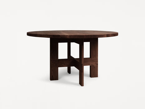 Farmhouse Table by Frama - D140 cm / Dark Oiled Oak