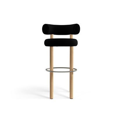 Fat Bar Stool by Tom Dixon - Lacquered Oak / Hero 2 192