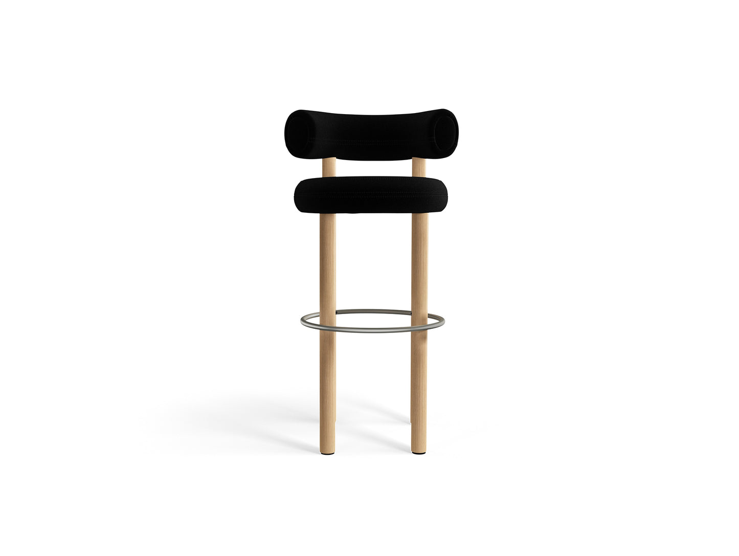 Fat Bar Stool by Tom Dixon - Lacquered Oak / Hero 2 192