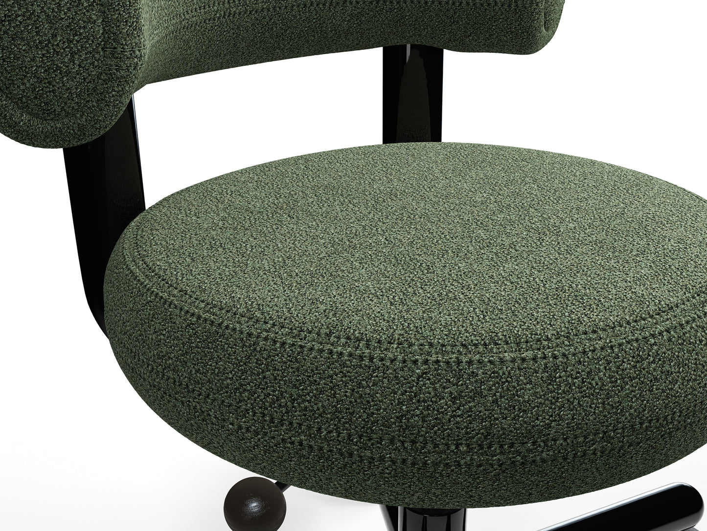 Fat Work Office Chair by Tom Dixon - Tom Dixon Boucle 162