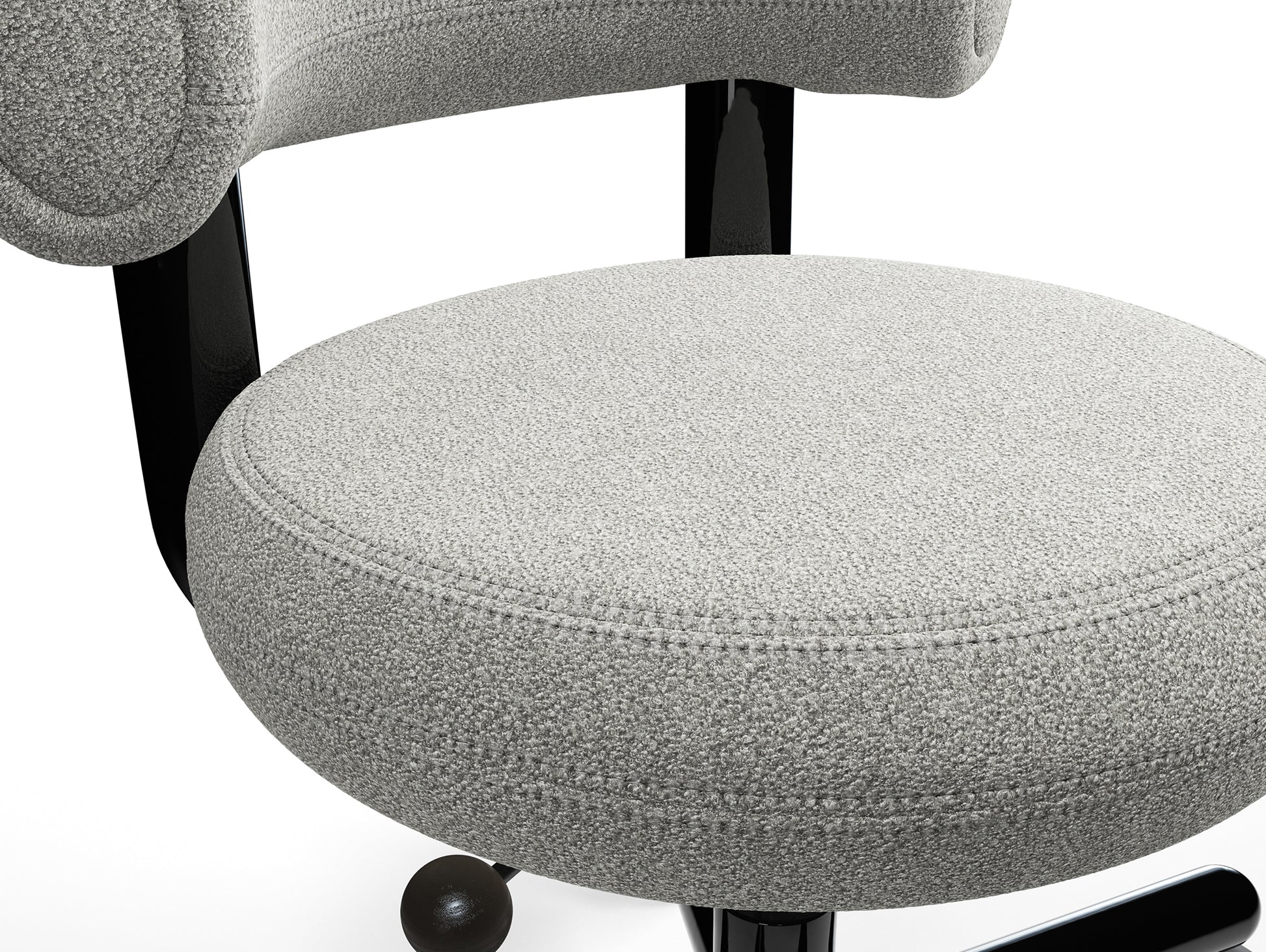 Fat Work Office Chair by Tom Dixon - Tom Dixon Boucle 01