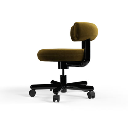 Fat Work Office Chair by Tom Dixon - Tom Dixon Royal Velvet 162