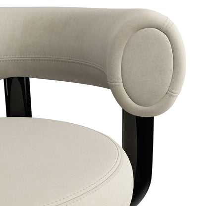 Fat Work Office Chair by Tom Dixon - Tom Dixon Royal Velvet 106