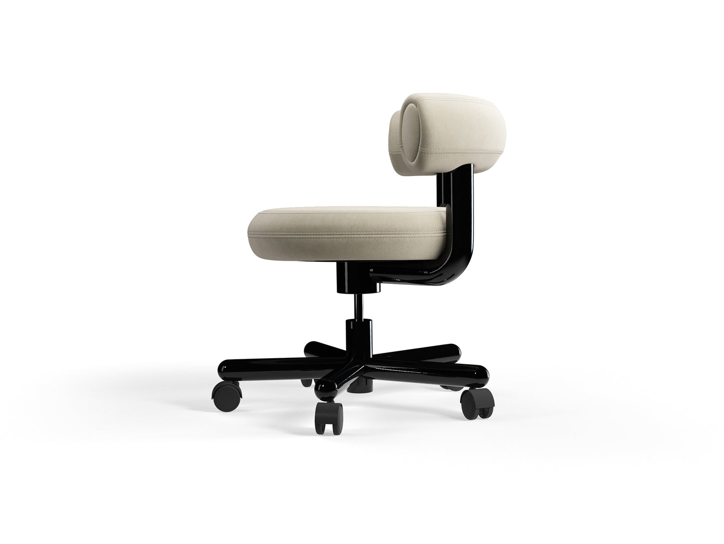 Fat Work Office Chair by Tom Dixon - Tom Dixon Royal Velvet 106