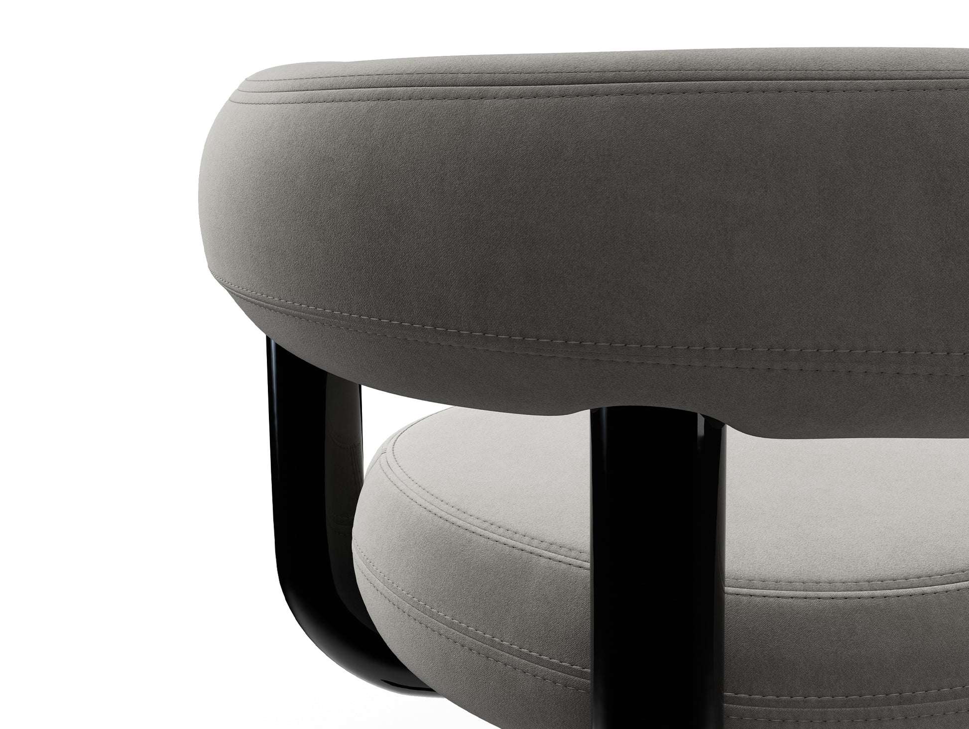 Fat Work Office Chair by Tom Dixon - Tom Dixon Royal Velvet 84